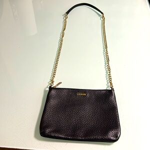 Lodis Black Italian Leather 5-in-1 Crossbody Bag